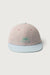'good day sunshine' gingham cap in light blue — main image