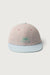 'good day sunshine' gingham cap in light blue — main image