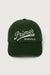 Primo's caffe cap in forest green — main image