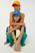 Logo ball cap in pumpkin — main image