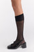 Block heel mary jane in black — main image