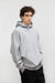 Classic hoodie in dark heather grey — main image