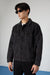 Unisex denim jacket in black — main image