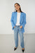 Linen blazer in pacific coast — main image