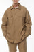 Shirt jacket in lead gray — main image