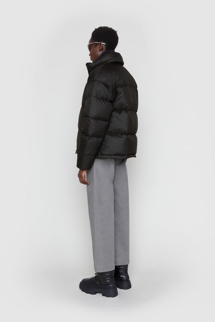 THE AIR PUFFER in Black — alternate angle