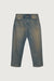 Relaxed fit tapered jean in sand wash — main image