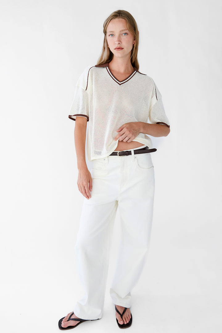 BARREL LEG DENIM JEAN