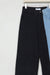 Jeans with painted stripe in black blue — main image