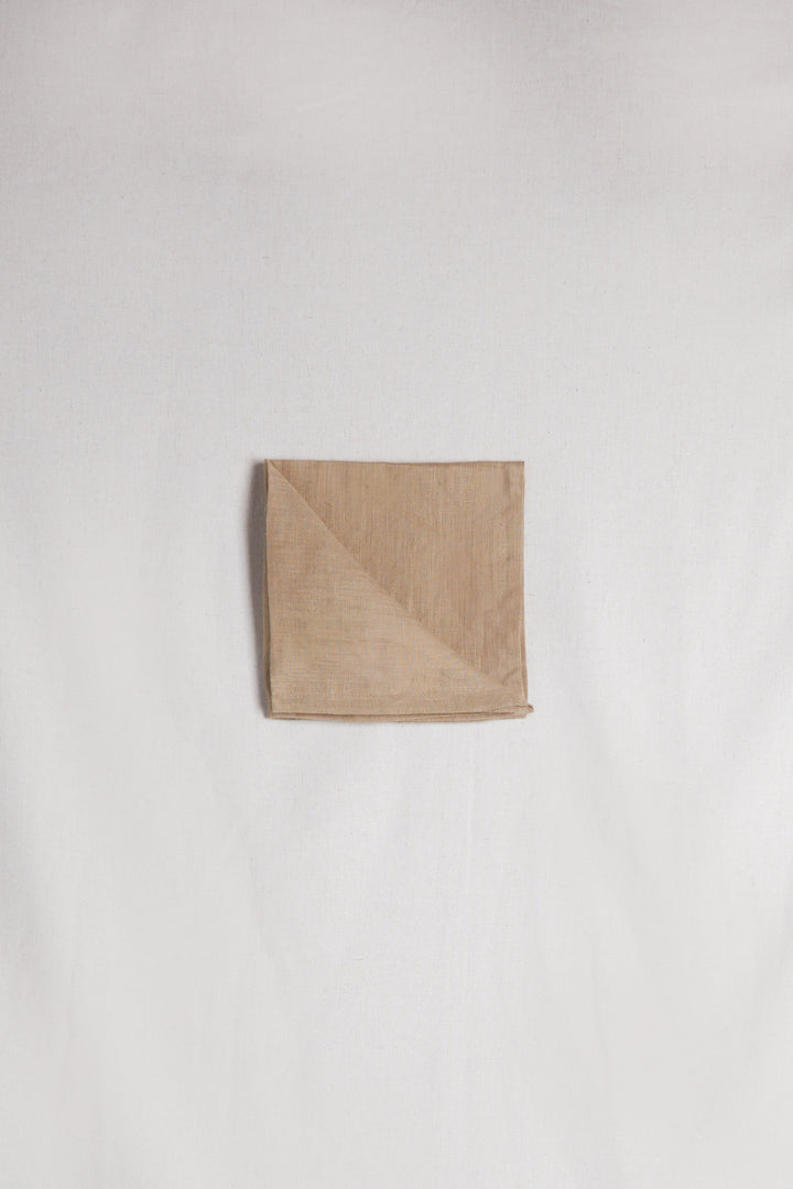 LINEN NAPKINS SET OF 2 in Beige — alternate angle