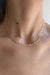 Twisted chain necklace in gold — main image