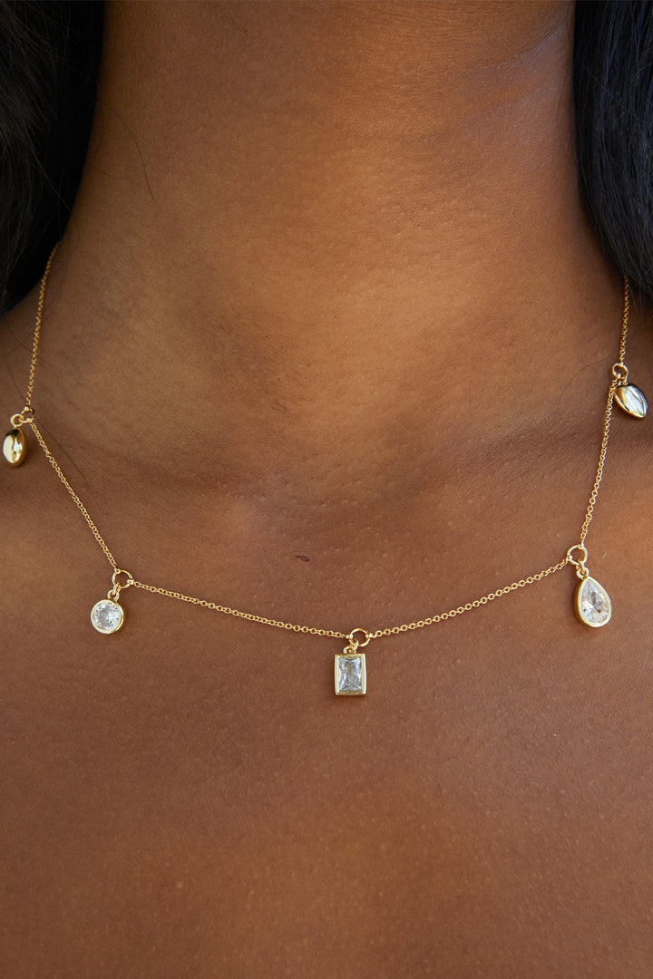 CHARM NECKLACE in Gold — alternate angle