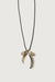 Bow necklace in gold — main image