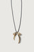 Bow necklace in gold — main image