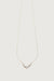 Zodiac necklace with zirconia in libra — main image