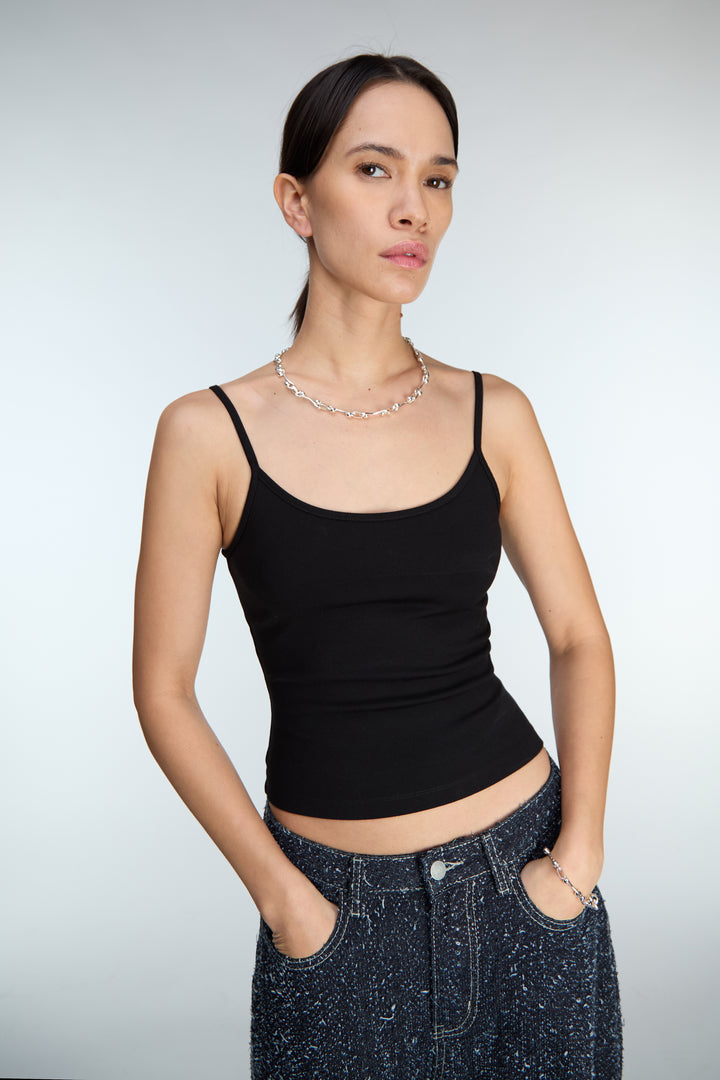 BUBBLE WAVE NECKLACE in Silver — alternate angle