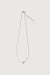 Minimal chain with pendant in silver — main image
