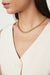 Wheat chain necklace in gold — main image
