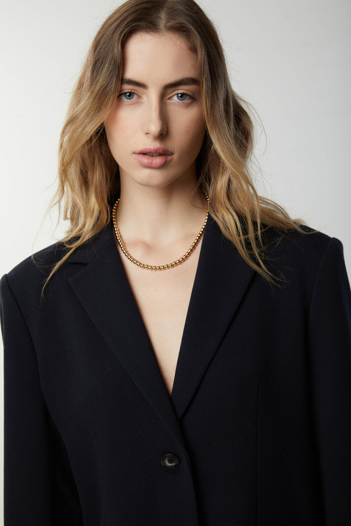 SPHERE NECKLACE in Gold — alternate angle