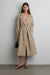 Oversized trench coat in beige — main image