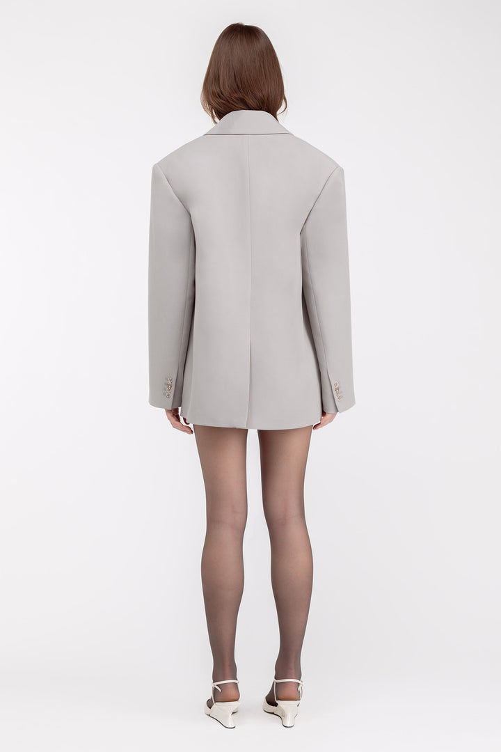 OVERSIZED BLAZER in Paloma — alternate angle