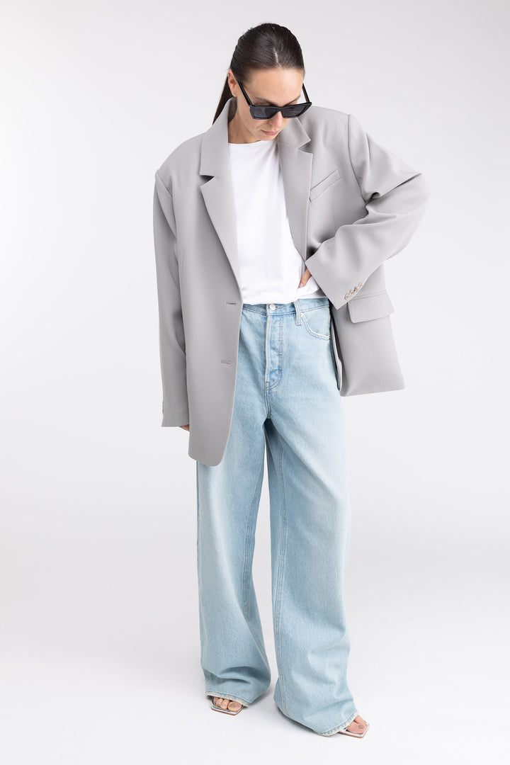 OVERSIZED BLAZER in Paloma — alternate angle