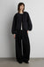 Padded liner jacket in black — main image