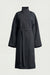 Oversized open front coat in charcoal — main image