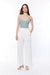 Straight leg pant in cream — main image