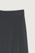Cropped wide leg flowy pant in dark gray — main image