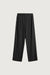 Suiting straight leg trouser in black — main image