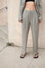 Suiting straight leg trouser in dark silver sage — main image