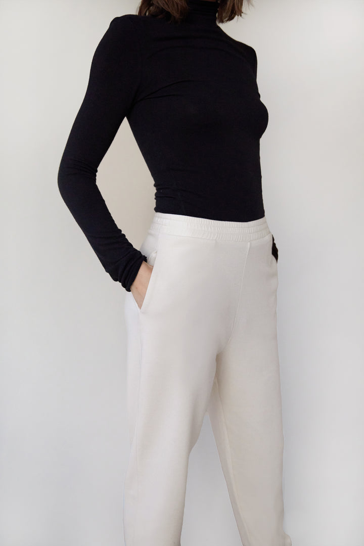 SWEATPANTS in Oatmeal — alternate angle