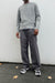 Twill wide leg pant in asphalt — main image