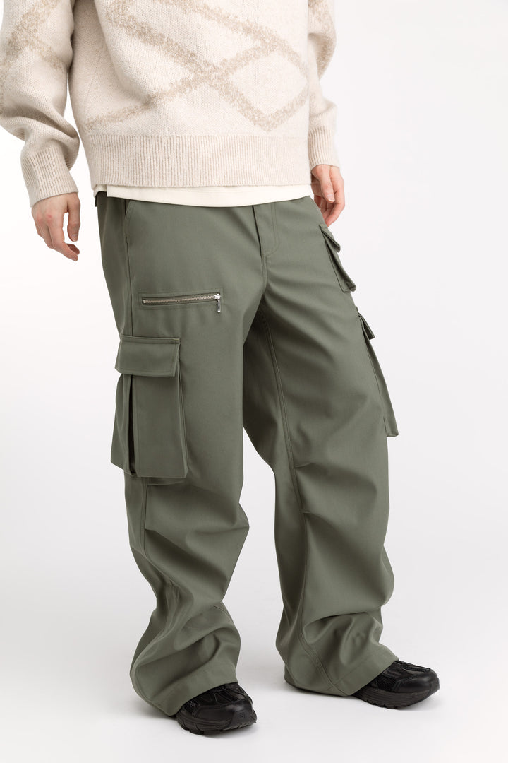CARGO PANT in Dusty Olive — alternate angle