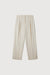 Wide leg trouser in oatmeal — main image