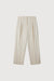 Wide leg trouser in oatmeal — main image