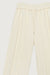 Exposed seam sweatpant in cream — main image