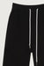 Straight leg sweatpant in black — main image