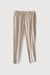 Tapered trouser in beige — main image