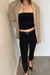Tapered trouser in black — main image