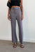 Straight leg pant in grey — main image