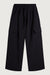 Pleated cargo pants in black — main image