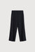 Wide leg suiting pant in black — main image