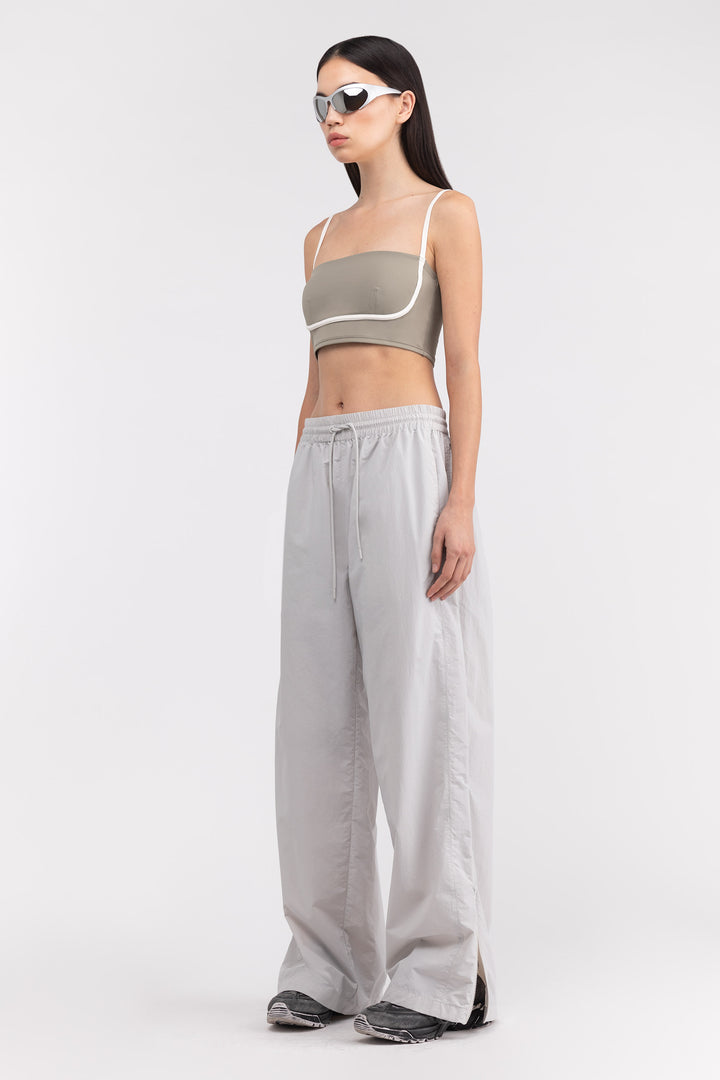 NYLON TRACK PANT in ANTARCTICA — alternate angle