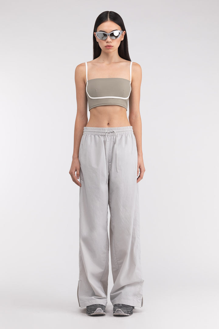 NYLON TRACK PANT in ANTARCTICA — alternate angle