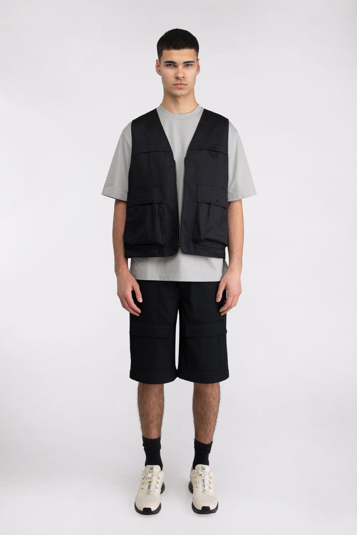 CONVERTIBLE CARGO PANT in Black — alternate angle