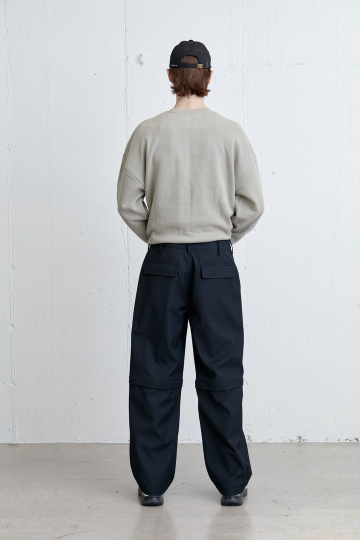 CONVERTIBLE CARGO PANT in Black — alternate angle
