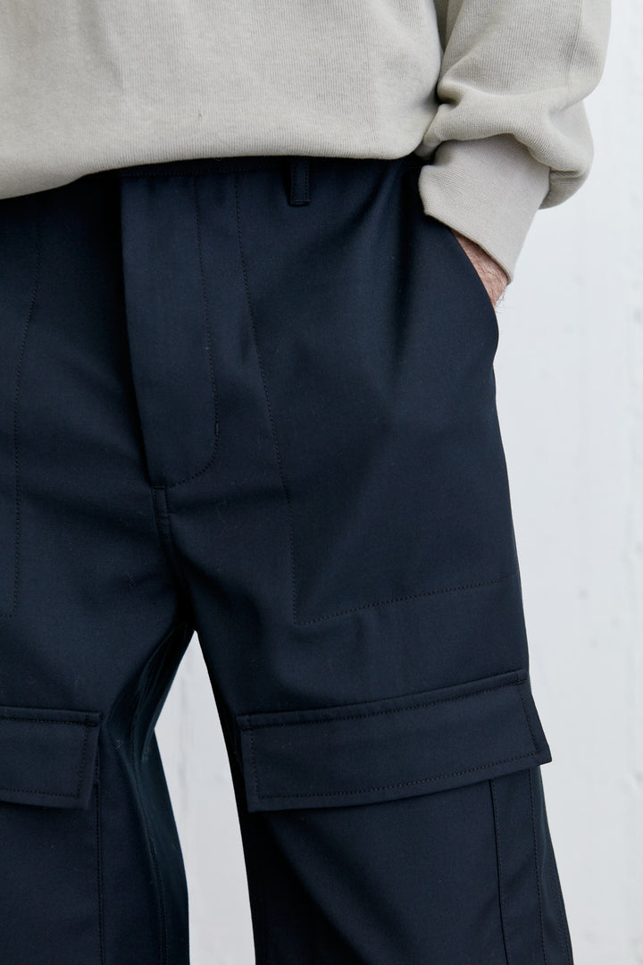 CONVERTIBLE CARGO PANT in Black — alternate angle