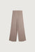 Straight leg pant in taupe grey — main image